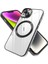 Apple iPhone 14 Plus Kılıf Kamera Lens Tam Korumalı Yuvarlak Halkalı Logo Parlak Kenar Renkli Case 1