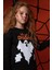 Kız Çocuk Bisiklet Yaka İçi Yumuşak Tüylü Sweatshirt Z4610A622AU 4