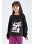 Kız Çocuk Disney Prenses Bisiklet Yaka Sweatshirt Y4745A622AU 3