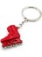 Kırmızı Paten Roller Skate Döner Tekerli Metal Anahtarlık KC002 2