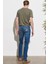 WRANGLER Erkek Texas Slim Fit Dar Kesim Normal Bel Esnek Jean Kot Pantolon 2