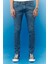 Erkek Luke Slim Tapered Fit Normal Bel Esnek Jean Kot Pantolon 1