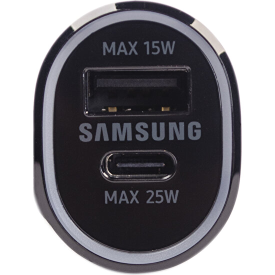 Samsung EP-L4020N Hızlı Araç Şarj Aleti (25W + 15W) - Siyah EP-L4020NBEGWW