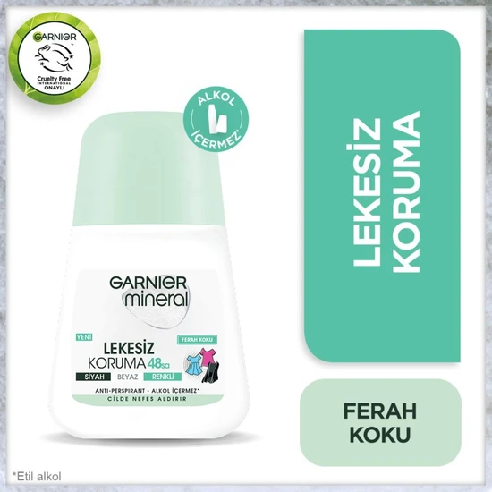 Garnier Mineral Lekesiz Koruma Ferah Koku Roll-On Deodorant