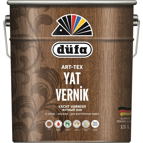 Düfa ART-TEX Yat Verniği Parlak 15 l