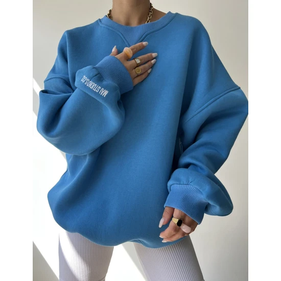 Maico Mavi Unisex Oversize Sweatshirt