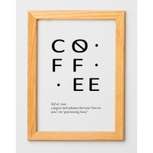 Uckanlar Tekli Tablo Tasarımı, Dekor, Coffe, Mutfak, Dekoratif, Çerçeveli