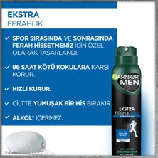 Garnier Men Ekstra Ferahlık Spray Deodorant