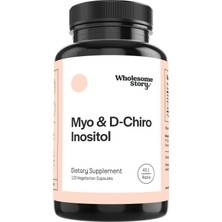 Wholesome Story Myo & D-Chiro Inositol Vitamin B8 -120 Kapsül B8 Vitamini