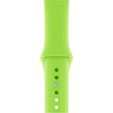 Pazariz Apple Watch Uyumlu Kordon 1 2 3 4 5 6 7 Se Seri 42 Mm/44 MM/45MM Silikon Kordon Kayış