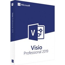 Microsoft Visio 2019 Dijital Lisans Bireysel Kurumsal