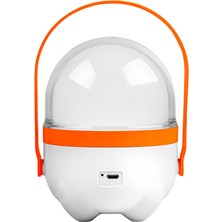S-Link SL-3658 Turuncu Dokunmatik Açma Kapama Ledli 2400MAH 5V-1A  Ledli Işıldak