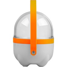 S-Link SL-3658 Turuncu Dokunmatik Açma Kapama Ledli 2400MAH 5V-1A  Ledli Işıldak