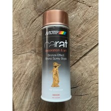 Carat 400 ml Bakır Bronz Efekt Sprey Boya Parlak Bakır Efekt Boya