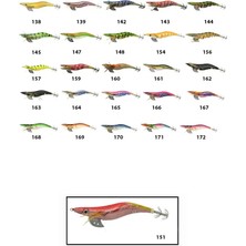Captain 3014 Kalamar Zokası 12CM Crazy Squid Size 3.5  151