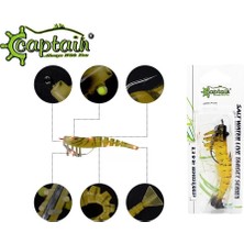 Captain 3064 Silikon Karides 3D 8.5 cm Suni Yem 8gr 05