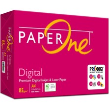 Paper One A4 Dijital Baskı ve Fotokopi Kağıdı 85 gr 500'lü