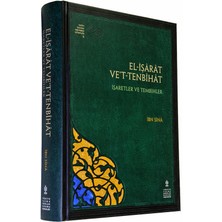 El Işarat Ve't Tenbihat / Işaretler ve Tembihler (Çeviri + Tıpkıbasım) El-Işârât Ve't-Tenbîhât - Ibn Sina (Ciltli)