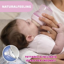 Chicco Natural Feeling Cam Biberon 150 ml Desenli