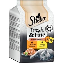 Sheba Fresh & Fıne 6X50 gr Yaş Mama