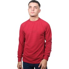 Daniel Milano  Erkek Sadara O Yaka Jakar Kırmızı KAZAK-105