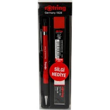 Rotring Visumax Versatil Kalem Okul Seti 0.7 Kırmızı