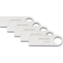 Hikvision 5 Adet Hikvision 64GB USB HS-USB-M200/64GB