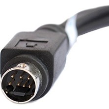 S-Video 7 Pin Erkek To 4 Rca Dişi Dönüştürücü Adaptör