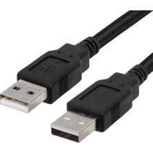 Alfais 5246 USB Uzatma Kablosu 0.3 Metre Uzatıcı Iki Ucu Erkek Erkek 30CM