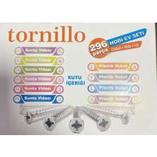 Tornillo 296 Parça Hobby Ev Seti