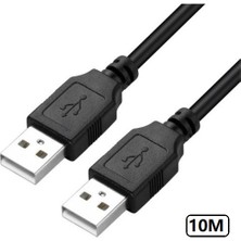 Alfais 5252 USB Uzatma Kablosu 10 Metre Uzatıcı Iki Ucu Erkek Erkek