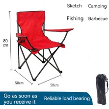 Pangolin Outdoors Outdoor Seyahat Piknik Kamp Katlanan Sandalye (Yurt Dışından)