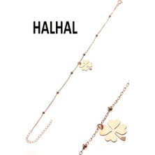 Söğütlü Silver Gümüş Yonca ve Toplu Zincir Halhal