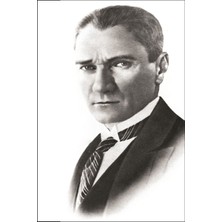 Gönder Bayrak Atatürk Posteri Raşel Kumaş - 500X750CM - Gönder Bayrak Markalı