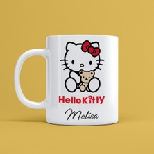 Morinna Kişiye Özel Isimli Hello Kitty Tasarımlı Kupa Bardak Mr-04