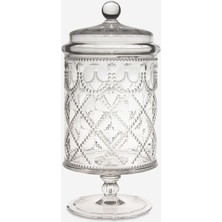 Baci Milano Diamante Şeffaf Akrilik Kavanoz 26,5 Cm