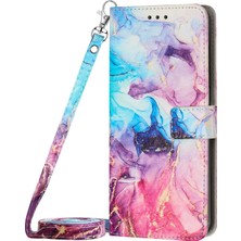 ZH Store Oppo A55 5G İçin Crossbody Mermer Kılıf (Yurt Dışından)