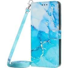 ZH Store Oppo A55 5G İçin Crossbody Mermer Kılıf (Yurt Dışından)