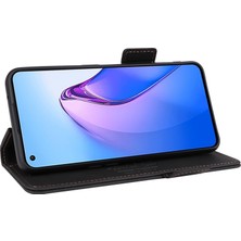 ZH Store Oppo Reno 8 5G İçin Flip Deri Kılıfı (Yurt Dışından)