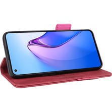 ZH Store Oppo Reno 8 5G İçin Flip Deri Kılıfı (Yurt Dışından)