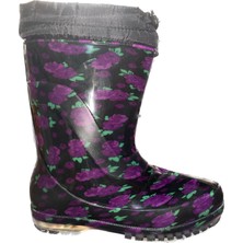 Myshoes Kadın Içi Peluşlu Silikon Çizme