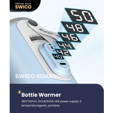 Swico Remado LCD Ekranlı Taşınabilir Biberon Isıtıcı  (Yurt Dışından)