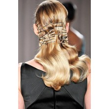 Royaleks 50 Adet Siyah Tel Toka Çelik Tek Toka Black