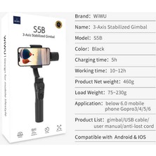 Wiwu 3-Axis S5B Gimbal Sabitleyici