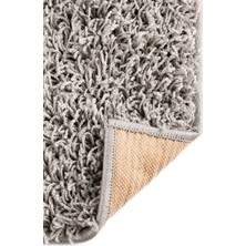 Angora Home Taft Kaymaz Shaggy DH5000 Açık Gri