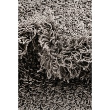 Angora Home Taft Kaymaz Shaggy DH5001 Koyu Gri