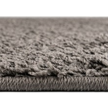 Angora Home Taft Kaymaz Shaggy DH5001 Koyu Gri