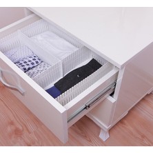 Dükkanönü Ayarlanabilir Çekmece Düzenleyici 4'lü 10X40 cm
