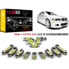 Femex Bmw E46 3 Serisi LED Iç Aydınlatma Ampul Seti Femex Parlak Beyaz