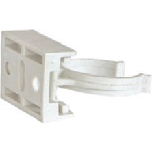 MC Plastik Plastik Baza Klipsi Ahşap Siyah